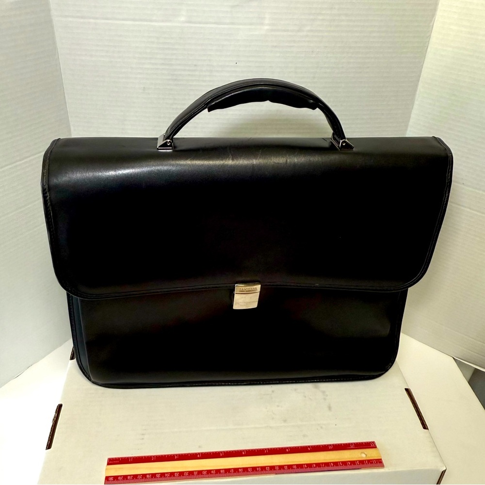Hartmann Leather briefcase black